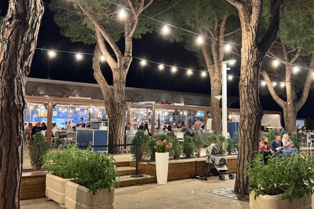 Restauracje na kempingu Marina di Venezia