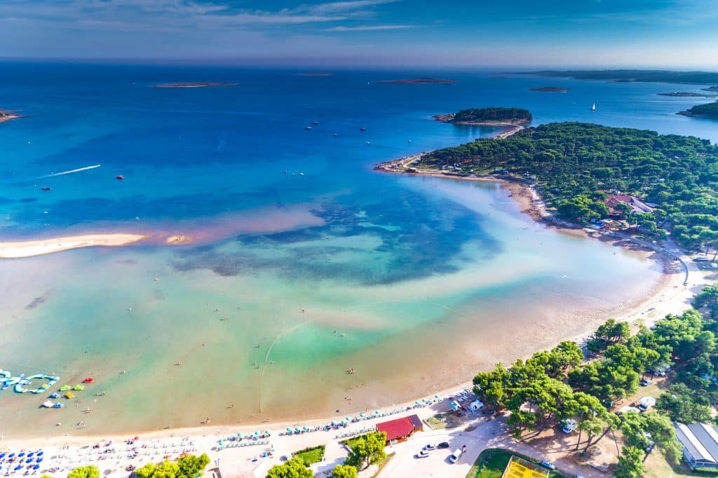 Plaże w Chorwacji - Medulin