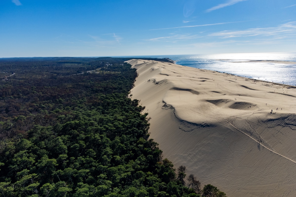 Najwyższe wydmy w Europie - Dunes du Pilat