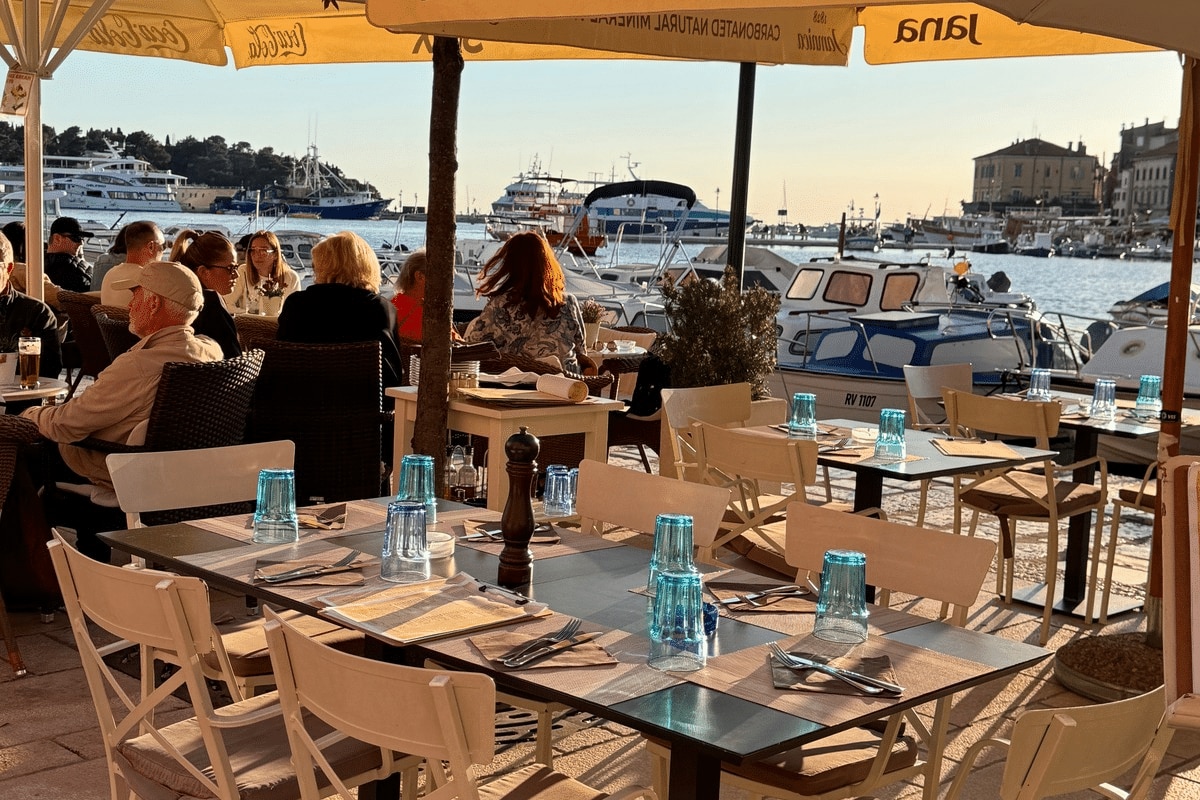 Restauracje w Rijece są malowniczo położone